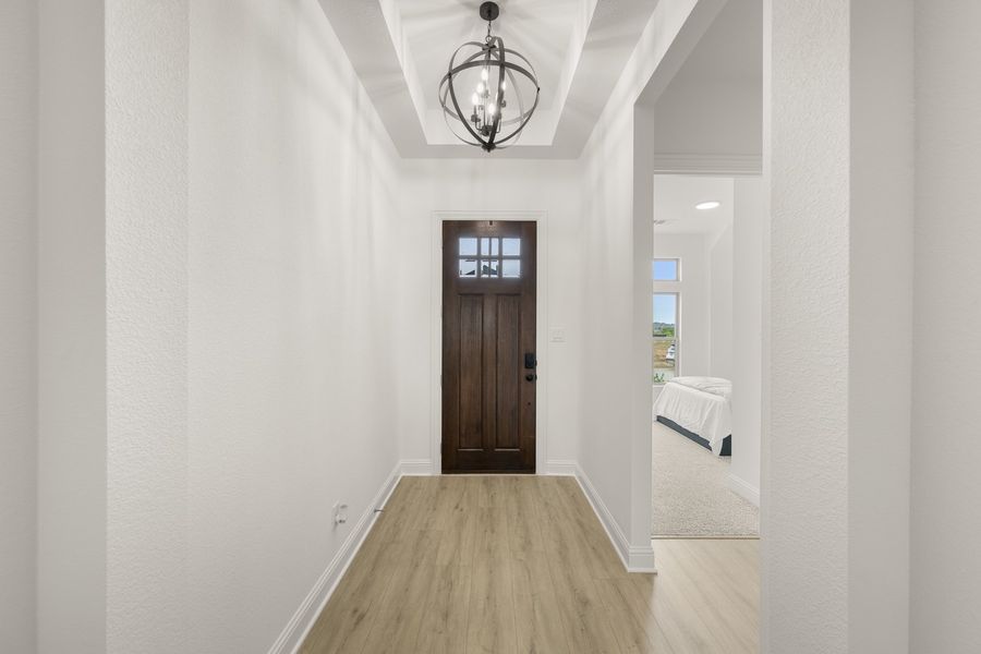 Spacious, unfurnished interior of a new home in Panchasarp Farms, Burleson (Image 20).