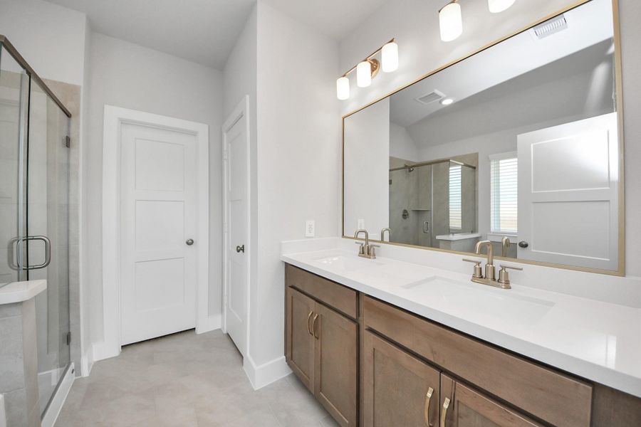 Furnished interior view inside a new home in Laurel Landing: Landmark Collection, Alvin (Image 10). Furnished interior view inside a new home in Laurel Landing: Landmark Collection, Alvin (Image 10).