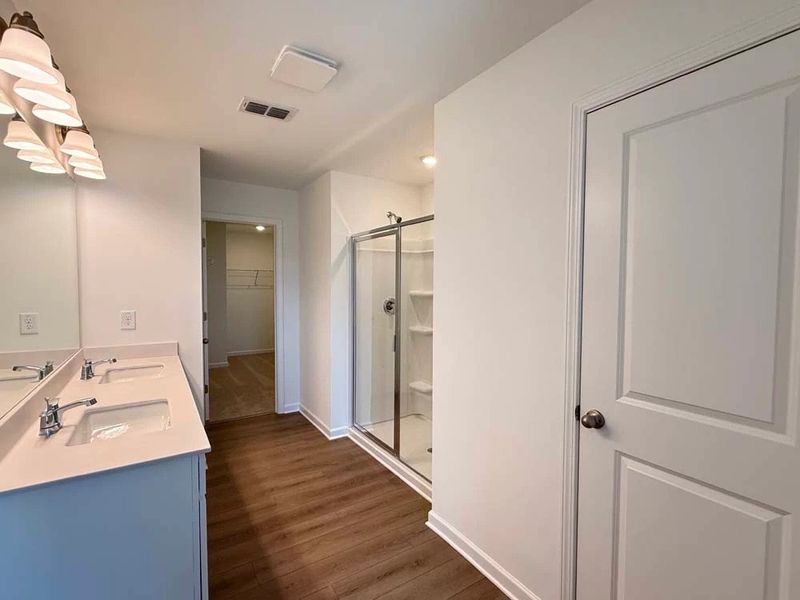 Primary Bathroom featuring Timeless Collection Finishes