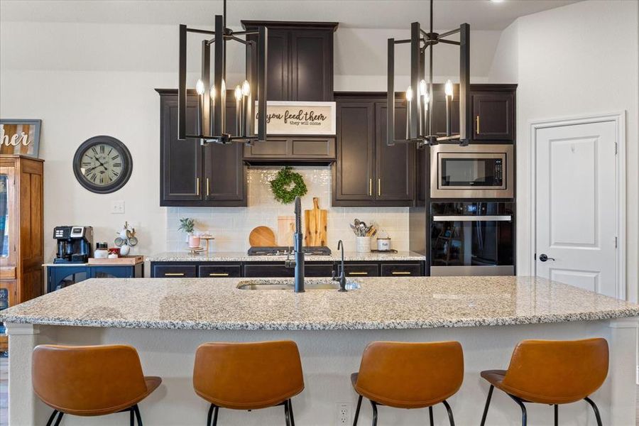 Furnished interior view inside a new home in Abe's Landing, Granbury (Image 10). Furnished interior view inside a new home in Abe's Landing, Granbury (Image 10).
