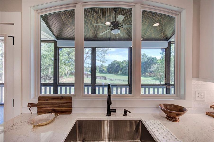 Furnished interior view inside a new home in , Euharlee (Image 27).