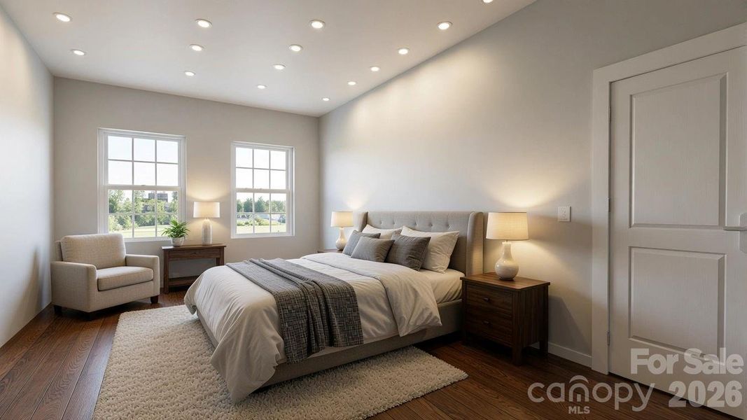 Furnished interior view inside a new home in , Lenoir (Image 11).