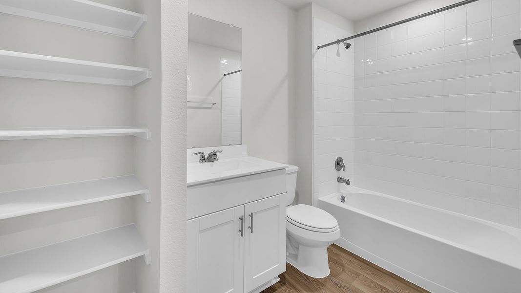 Furnished interior view inside a new home in Bollinger, Maxwell (Image 16).