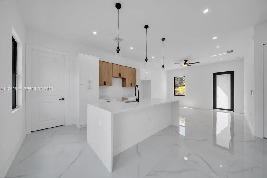 Furnished interior view inside a new home in , Lehigh Acres (Image 6).