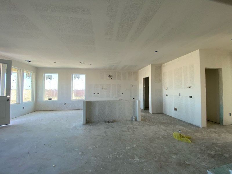 In-progress construction of a new home in Morningstar, Aledo, TX (Image 6).