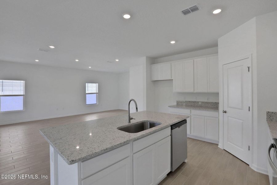 Furnished interior view inside a new home in Amberly, Green Cove Springs (Image 12).