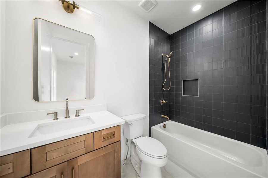 Furnished interior view inside a new home in , Milton (Image 49).