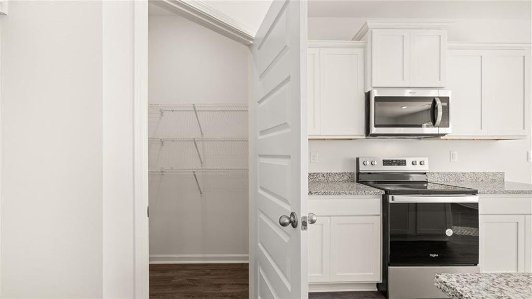 Furnished interior view inside a new home in Poplar Preserve, Newnan (Image 9).