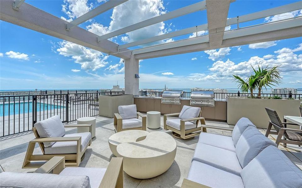 Furnished interior view inside a new home in , Sarasota (Image 37).