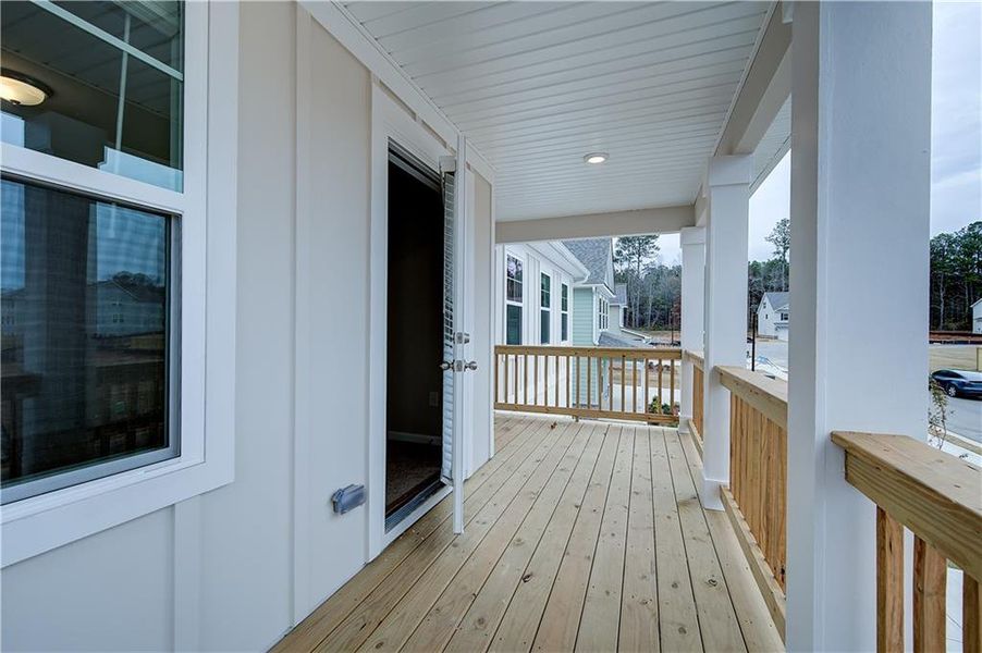 Exterior details and patio area of a home in Cooper Park, McDonough (Image 20).