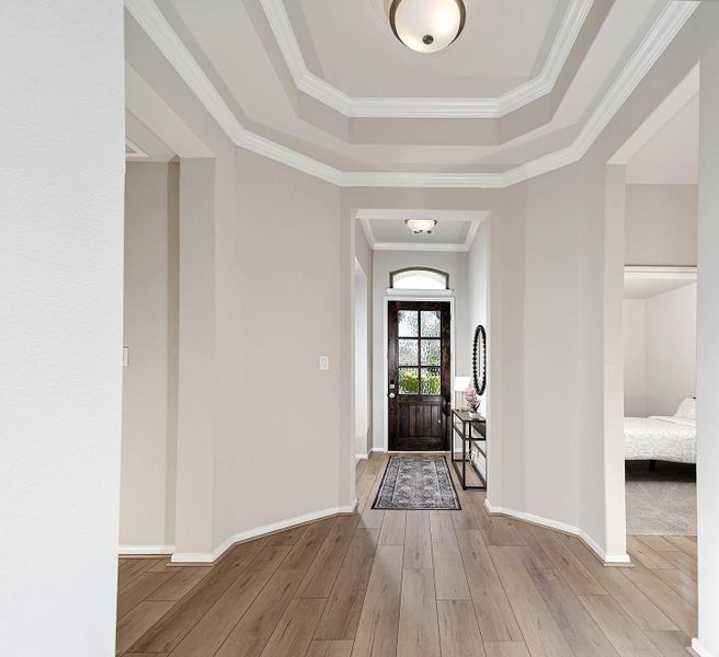 Spacious, unfurnished interior of a new home in The Meadows at Imperial Oaks, Conroe (Image 19).
