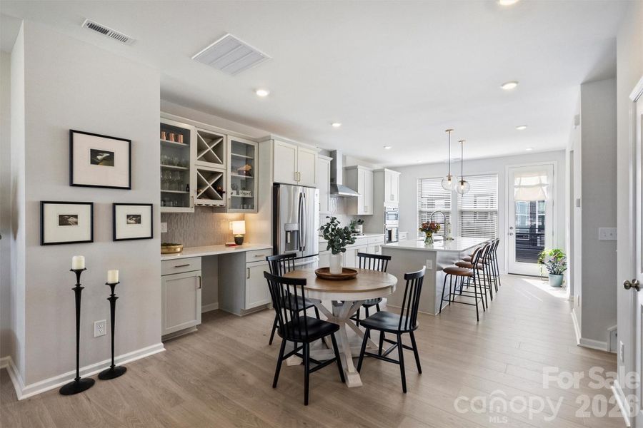 Furnished interior view inside a new home in , Davidson (Image 17).
