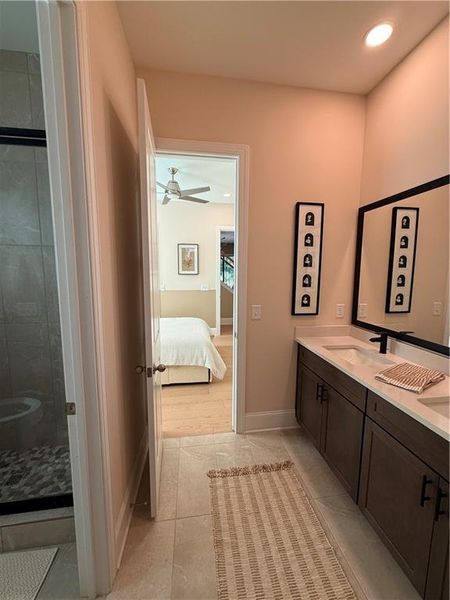 Furnished interior view inside a new home in , Cumming (Image 23).