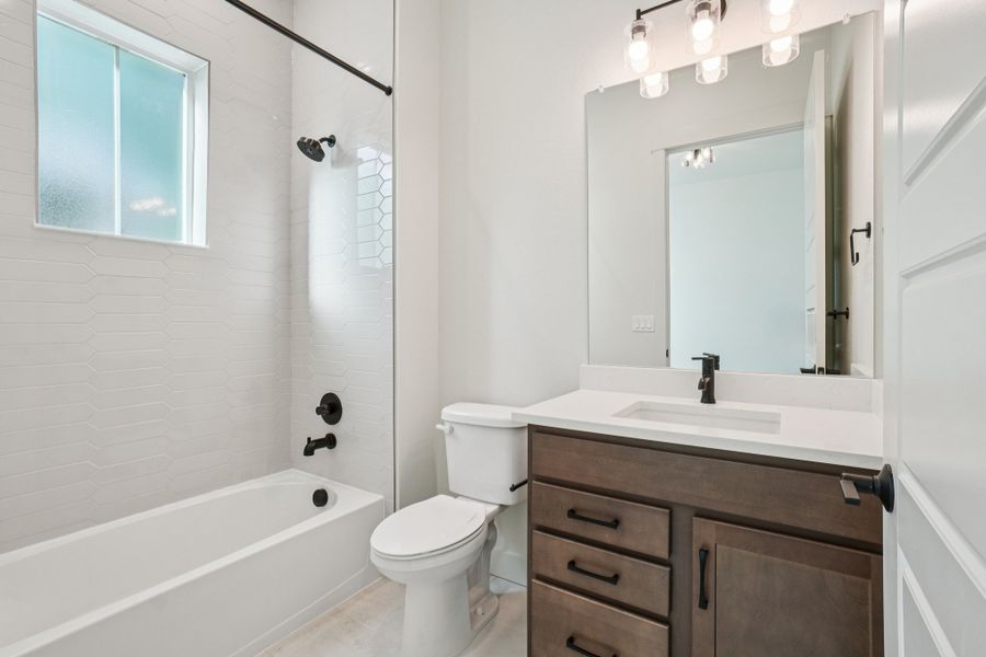 Furnished interior view inside a new home in Villa Collection, Fort Collins (Image 13).