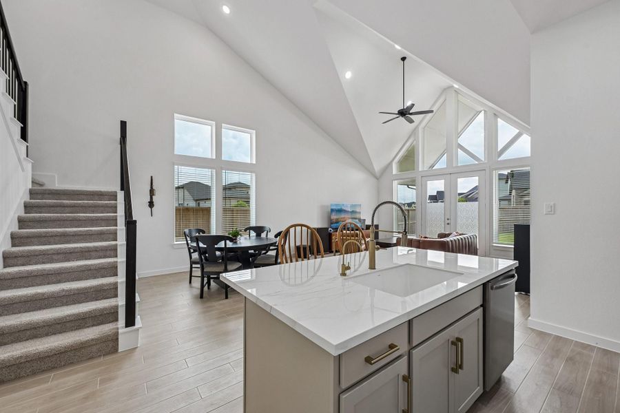 Furnished interior view inside a new home in Jubilee 45', 70', Hockley (Image 32).