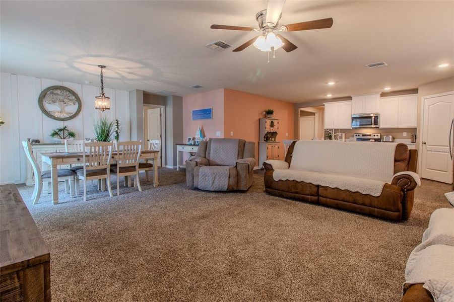 Furnished interior view inside a new home in Palm Coast Homesites, Palm Coast (Image 3).