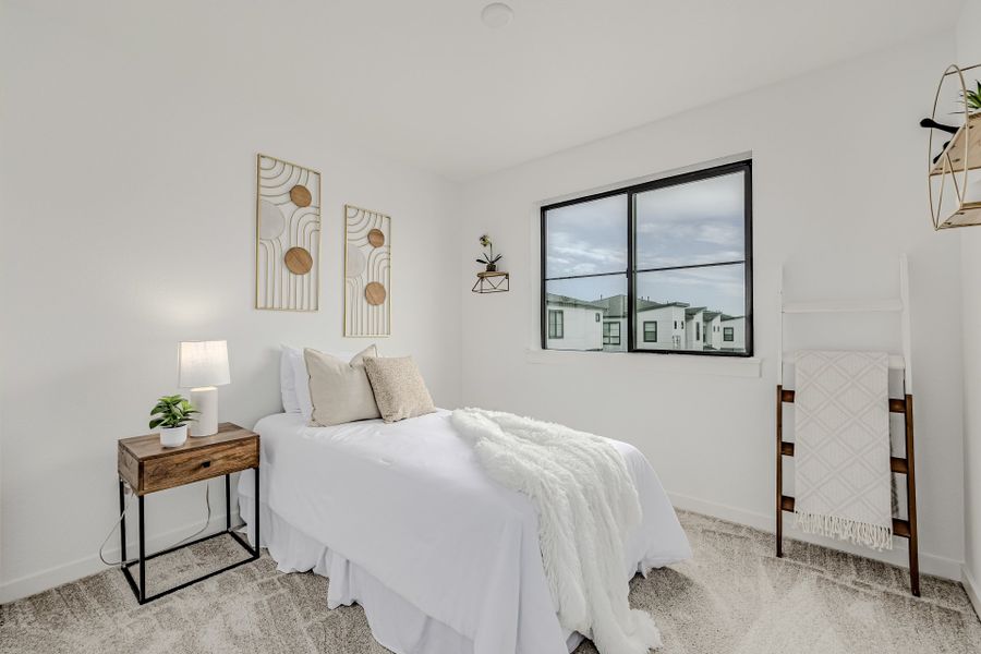 Furnished interior view inside a new home in The Hub at Virginia Village, Denver (Image 26).