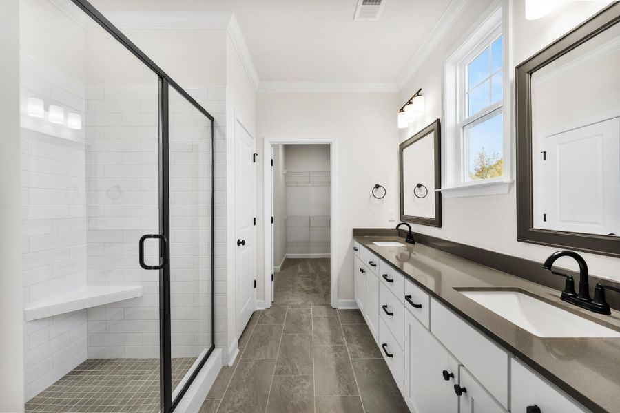 Furnished interior view inside a new home in , Summerville (Image 5).