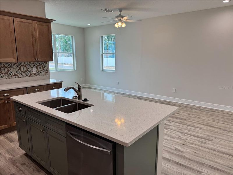 Furnished interior view inside a new home in , Dade City (Image 4).