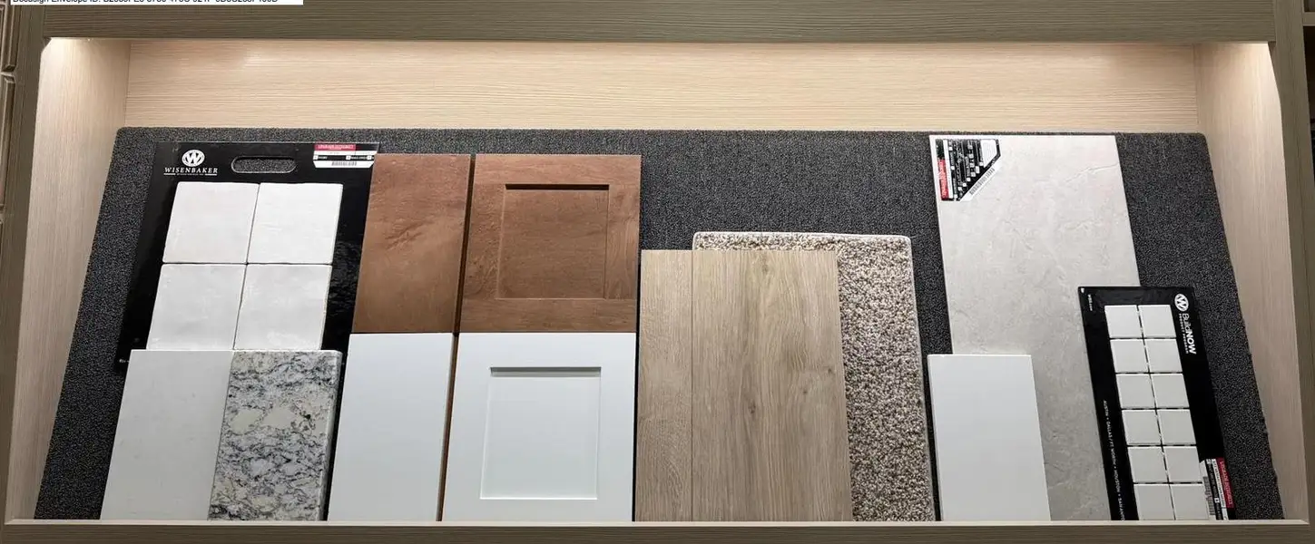 Sample of building materials used in homes in Calumet, Jarrell (Image 3).