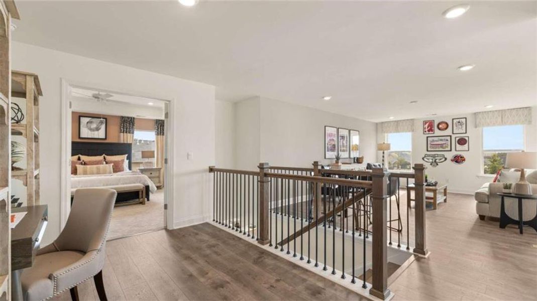 Furnished interior view inside a new home in The Gates at Pates Creek, Hampton (Image 5).