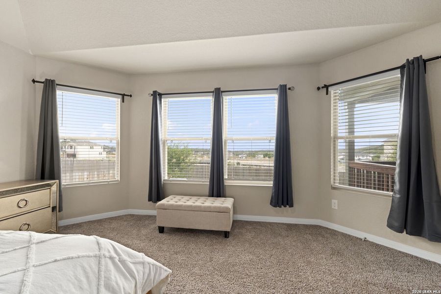 Furnished interior view inside a new home in Hunters Ranch, San Antonio (Image 18). Furnished interior view inside a new home in Hunters Ranch, San Antonio (Image 18).