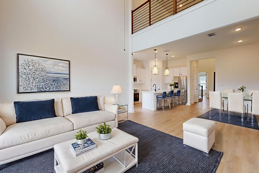 Living Room - Virtually Staged