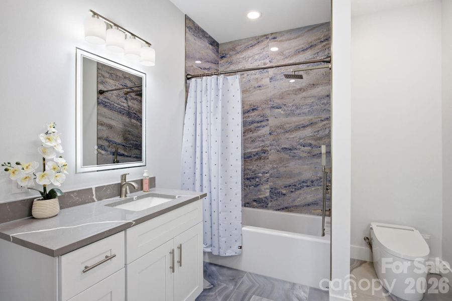 Furnished interior view inside a new home in , Canton (Image 23).