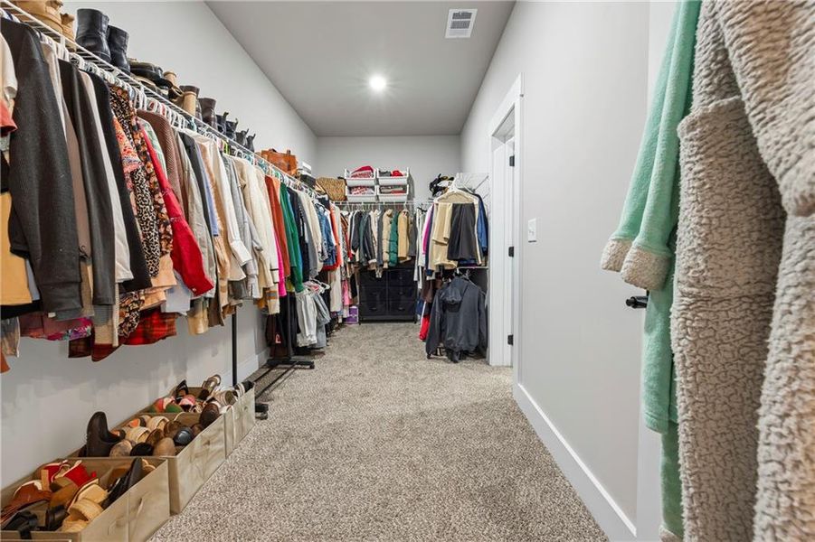 Furnished interior view inside a new home in , Monroe (Image 45).