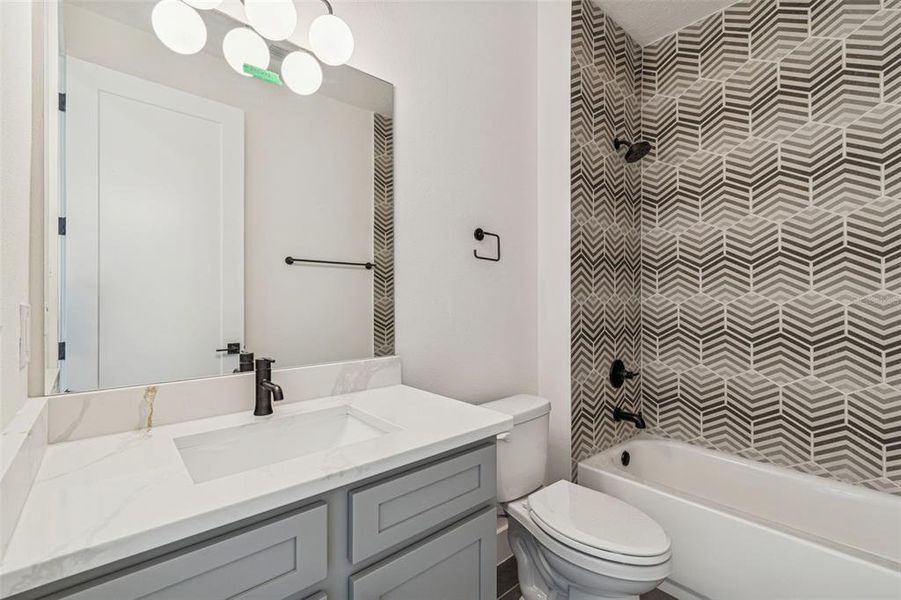 Furnished interior view inside a new home in , Tampa (Image 11).