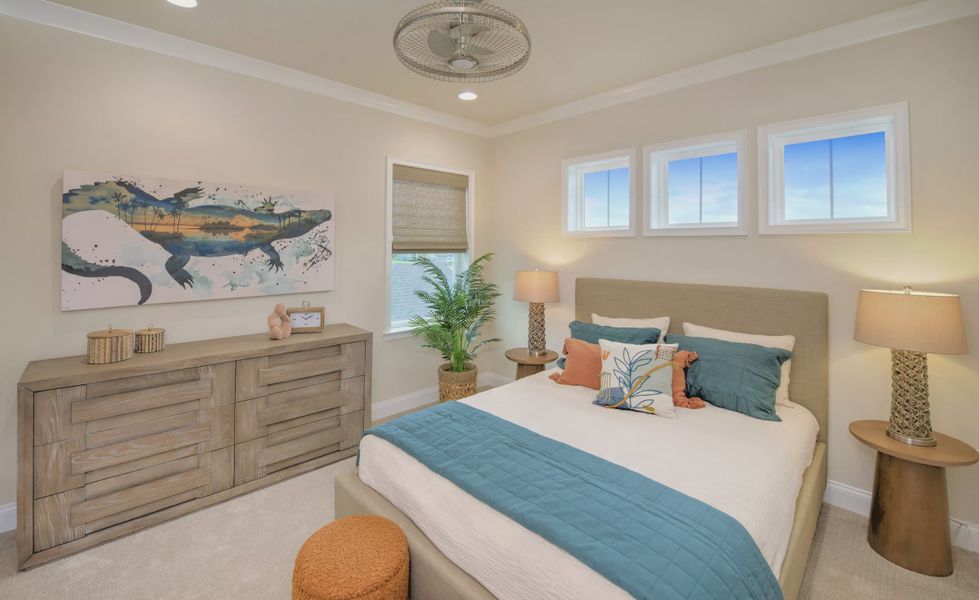 Furnished interior view inside a new home in Oakmont, Gainesville (Image 32). Furnished interior view inside a new home in Oakmont, Gainesville (Image 32).