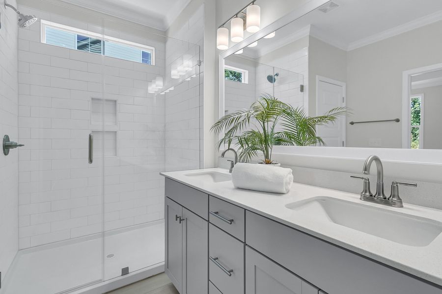 Furnished interior view inside a new home in Six Oaks, Summerville (Image 16).