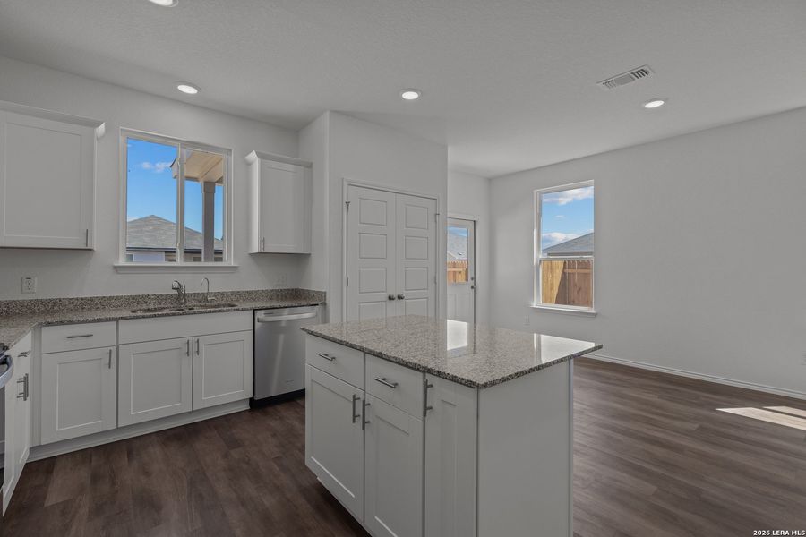 Furnished interior view inside a new home in Davis Ranch, San Antonio (Image 11).