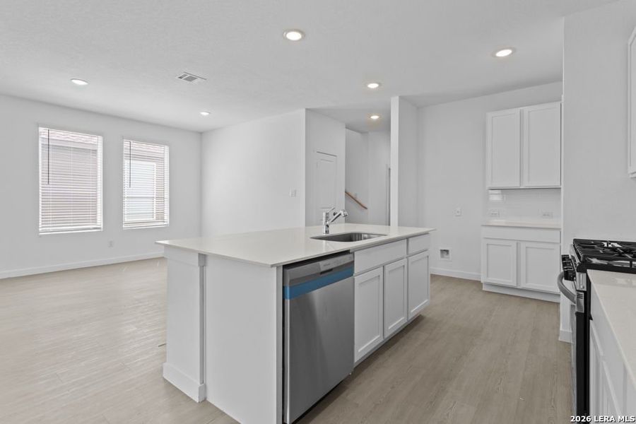 Furnished interior view inside a new home in Espada, San Antonio (Image 7).