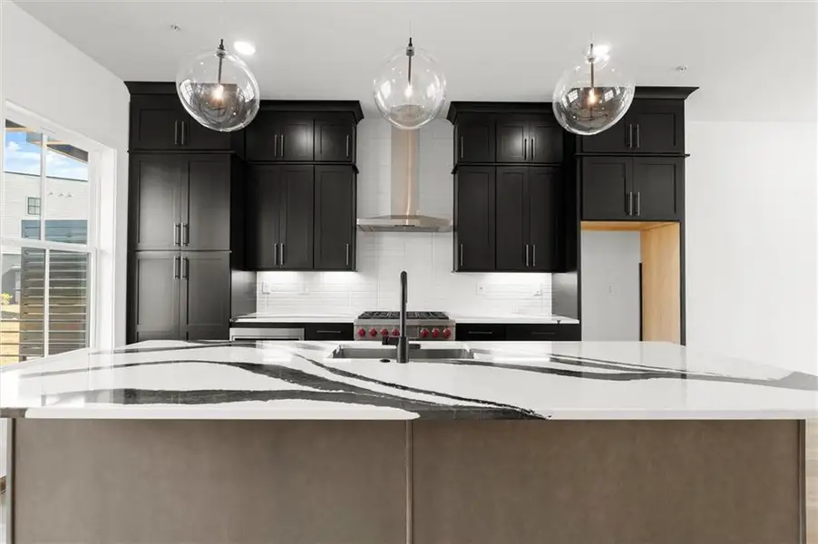 Furnished interior view inside a new home in , Alpharetta (Image 7).