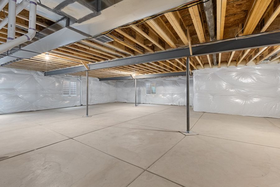 Construction in progress for homes built from the 5002 by Risewell Homes in The Estates Collection at Murphy Creek, Aurora, CO (Image 27).