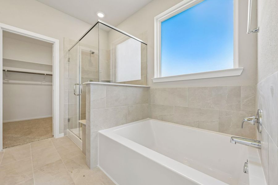Furnished interior view inside a new home in Heights of Barbers Hill, Baytown (Image 30).