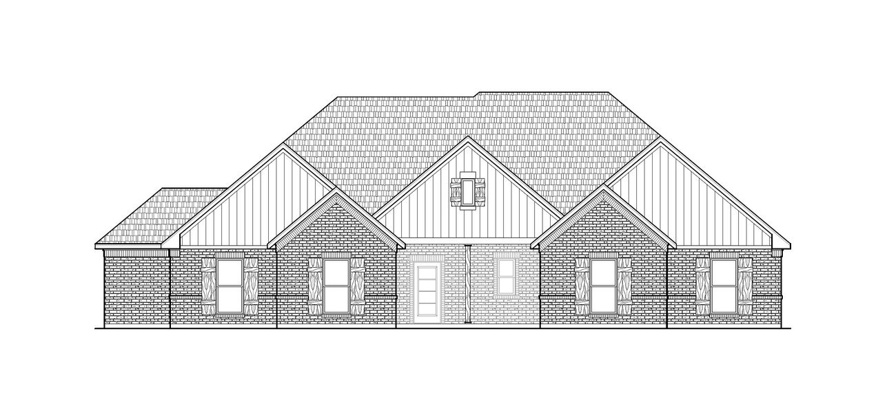 The Hudson Plan Elevation B