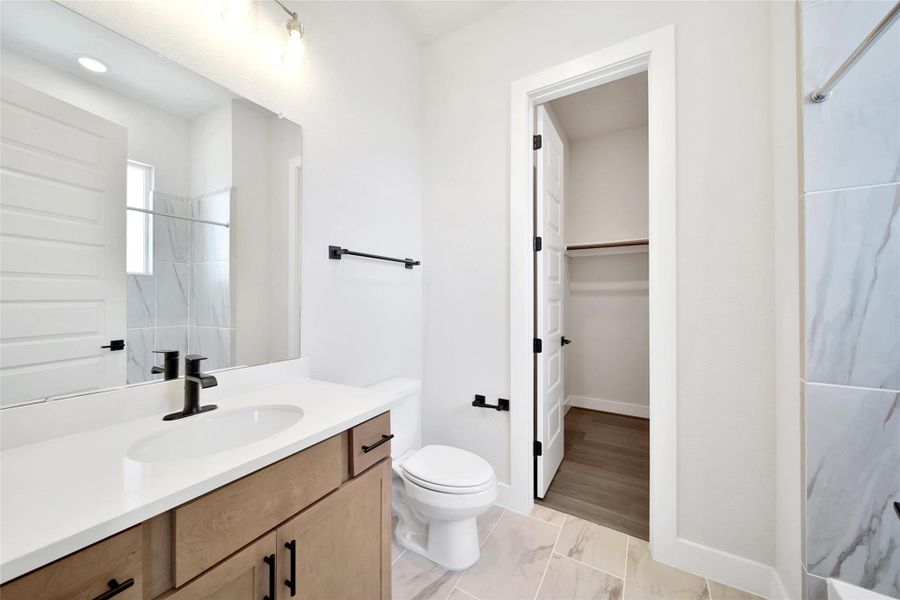 Furnished interior view inside a new home in Lago Pointe, Seabrook (Image 12).