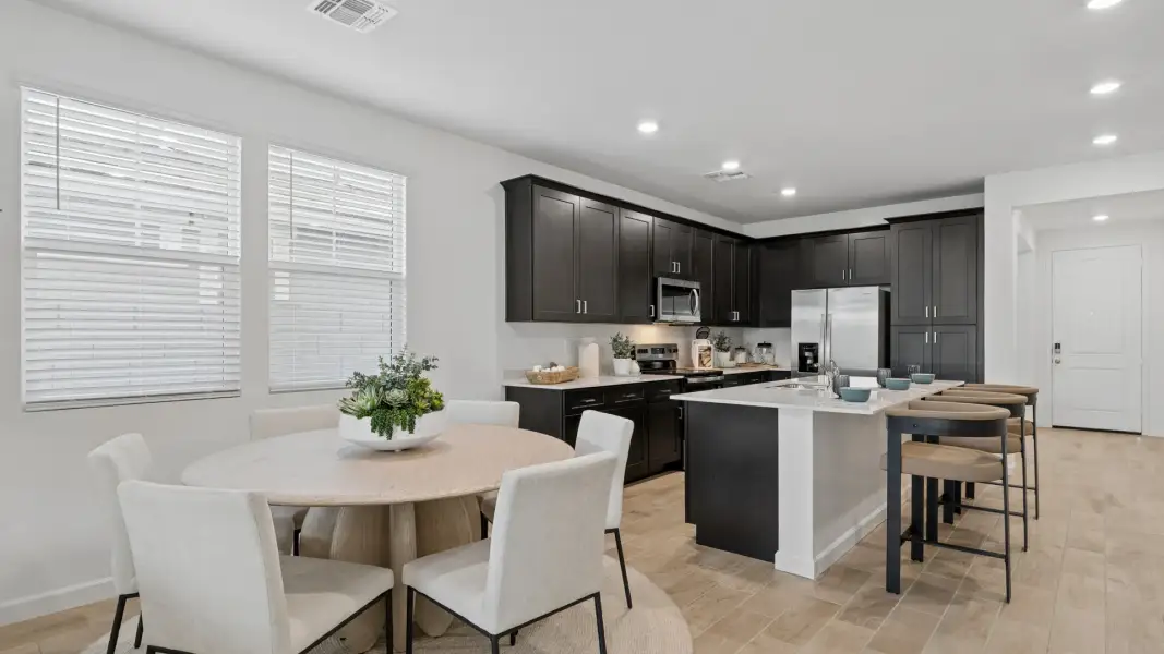 Furnished interior view inside a new home in Westpark, Buckeye (Image 9).