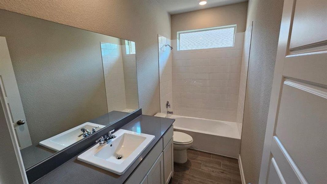 Furnished interior view inside a new home in Monarch at the Meadows, Krum (Image 4). Furnished interior view inside a new home in Monarch at the Meadows, Krum (Image 4).