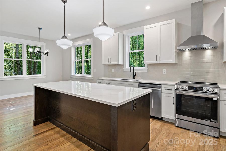 Furnished interior view inside a new home in , Asheville (Image 20).