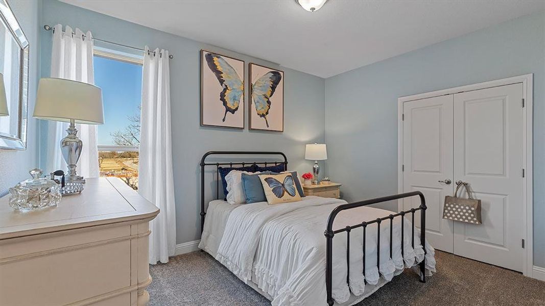 Furnished interior view inside a new home in Eden Ranch, Arlington (Image 30). Furnished interior view inside a new home in Eden Ranch, Arlington (Image 30).