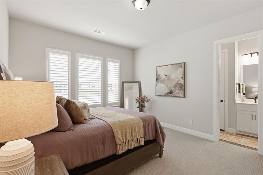 Furnished interior view inside a new home in Pecan Square – Classics, Northlake (Image 24).