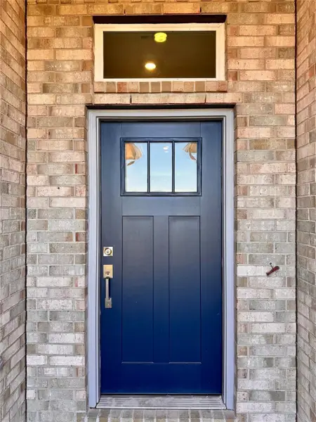 Exterior details and patio area of a home in Lexington Heights, Willis (Image 2). Exterior details and patio area of a home in Lexington Heights, Willis (Image 2).