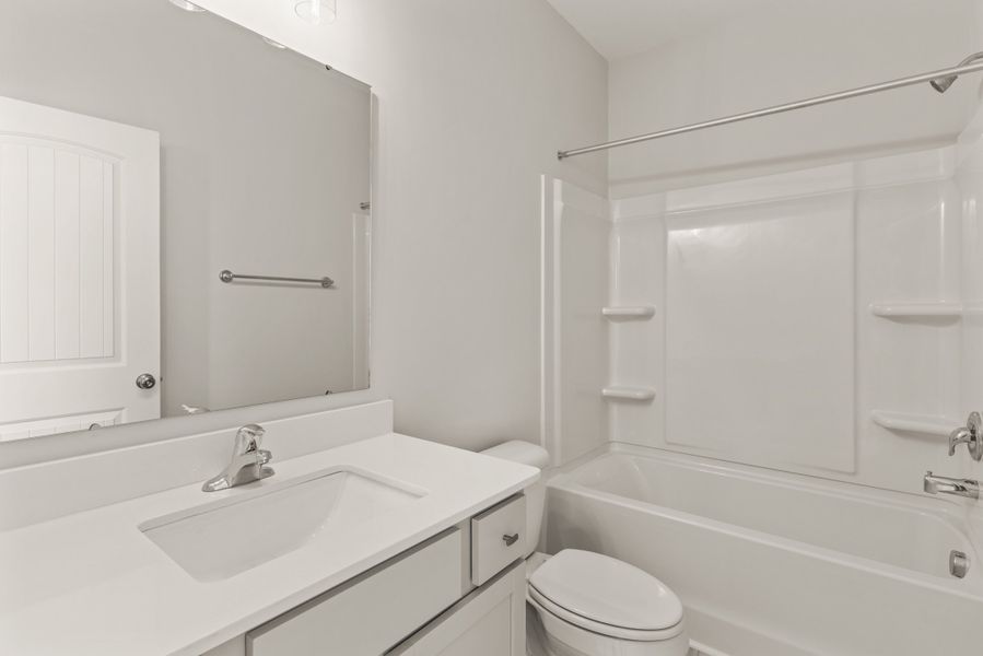 Furnished interior view inside a new home in Camden Crossing, Savannah (Image 9).