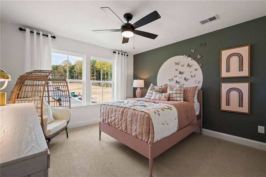 Furnished interior view inside a new home in Berkeley Mill, Cumming (Image 16).