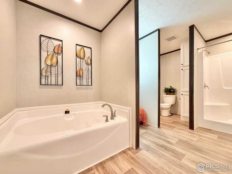 Furnished interior view inside a new home in , Briggsdale (Image 8).