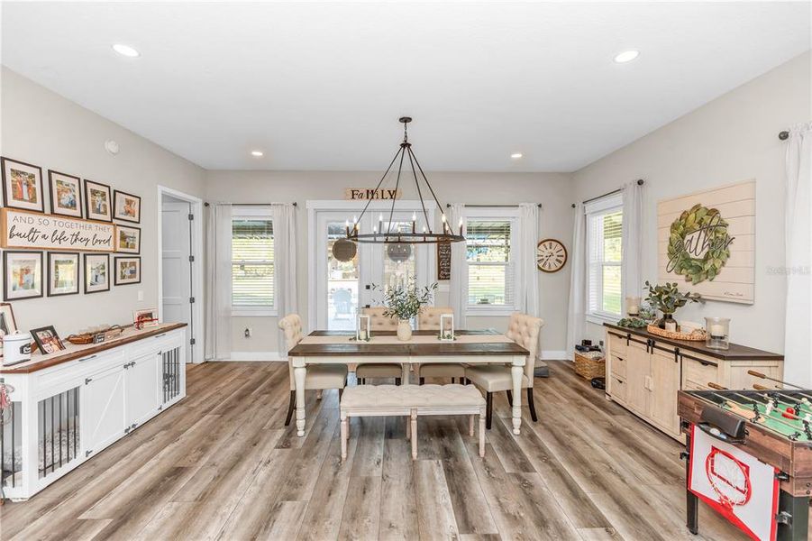 Furnished interior view inside a new home in , Osteen (Image 14).