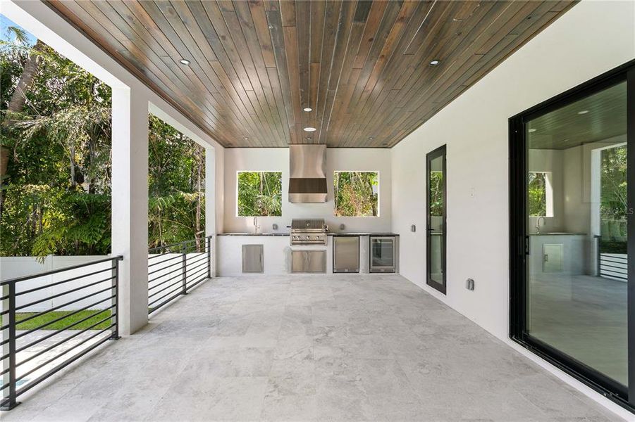 Exterior details and patio area of a home in , Tampa (Image 3). Exterior details and patio area of a home in , Tampa (Image 3).